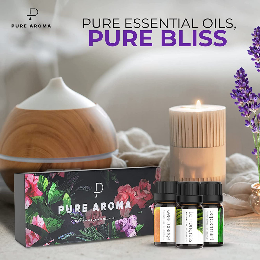 Essential Oils Gift Set - Top 6 Aromatherapy Blends (10ml)