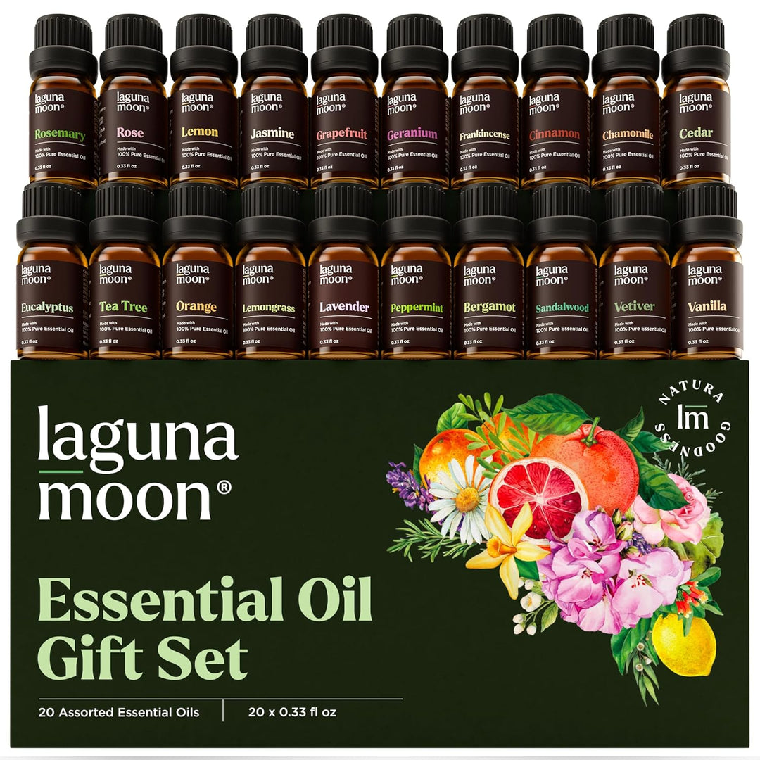 Essential Oils Set: Top 6 Aromatherapy Blends for Diffusers & Home Scents (10ml)