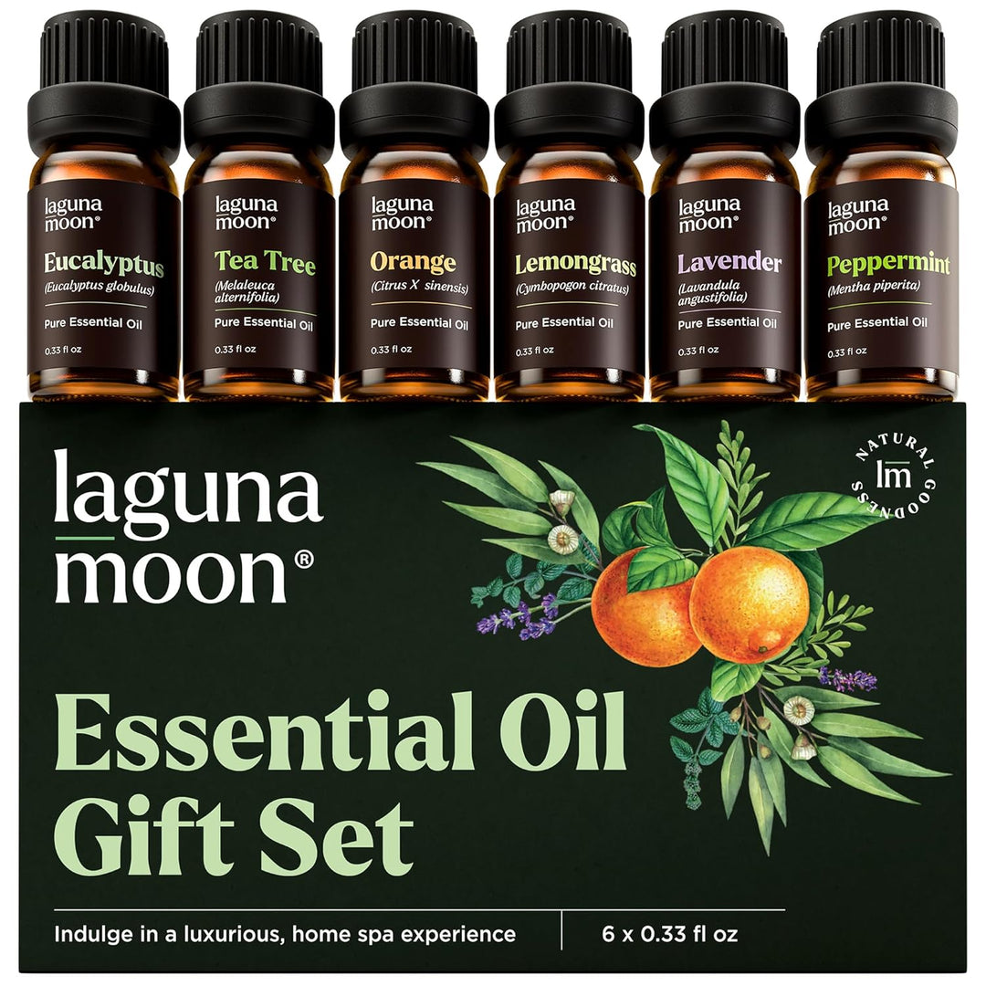 Essential Oils Set: Top 6 Aromatherapy Blends for Diffusers & Home Scents (10ml)