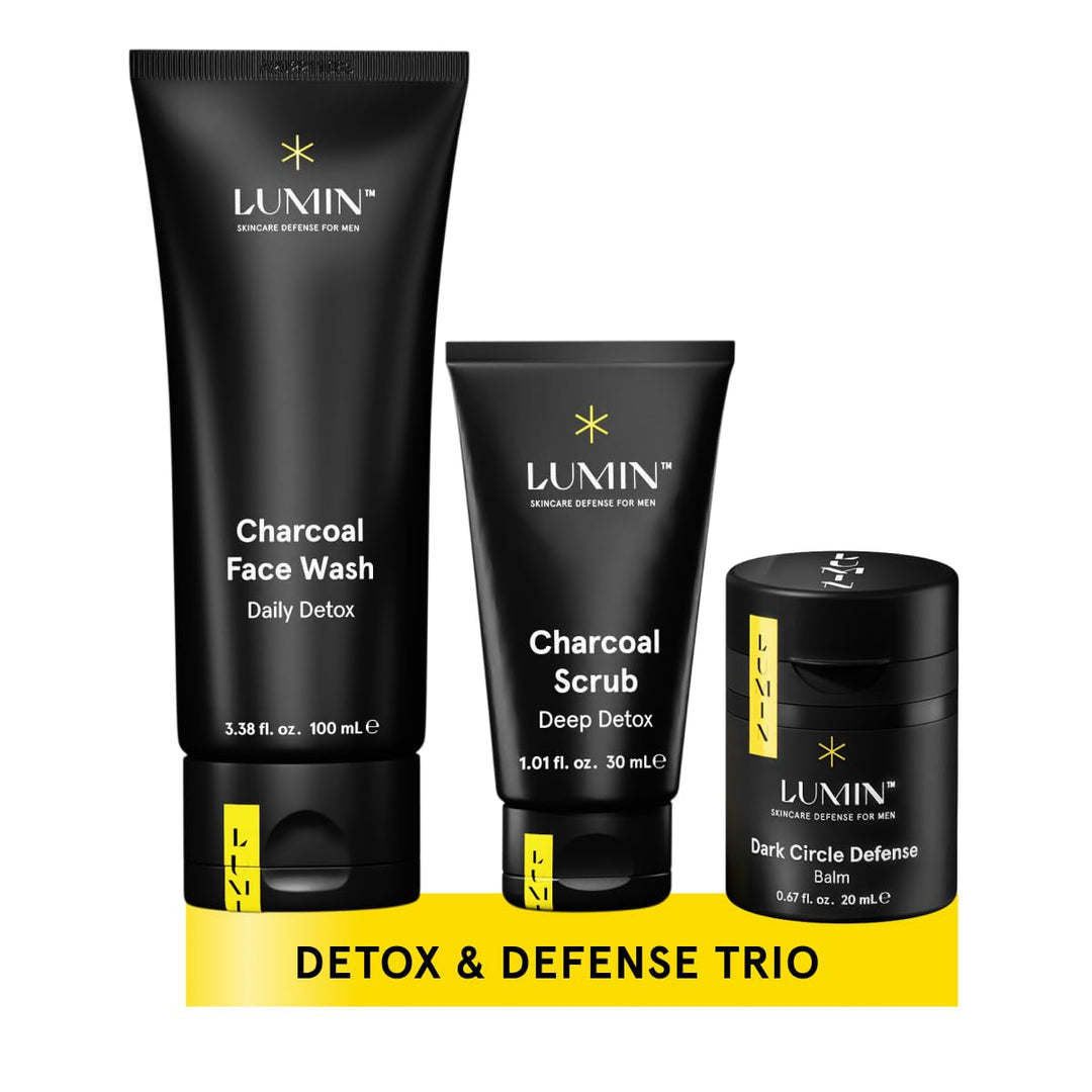 Lumin Boss Trio: Men's Ultimate Skincare Solution