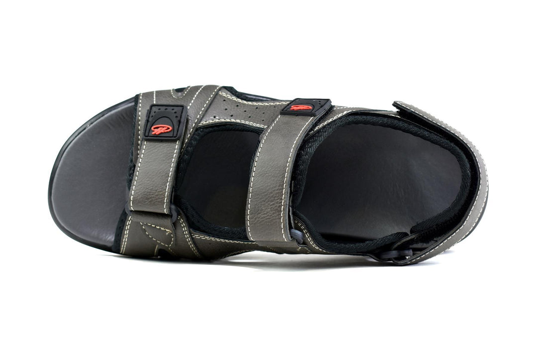 Men's Strappy Summer Sandals Grey.