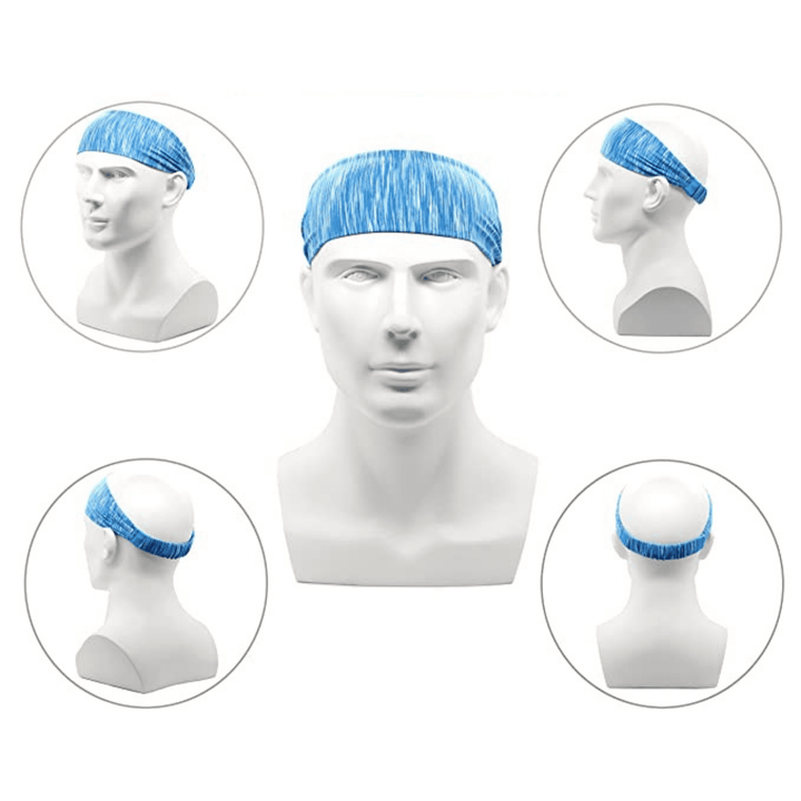 Fitness Sweat-Wicking Headband.