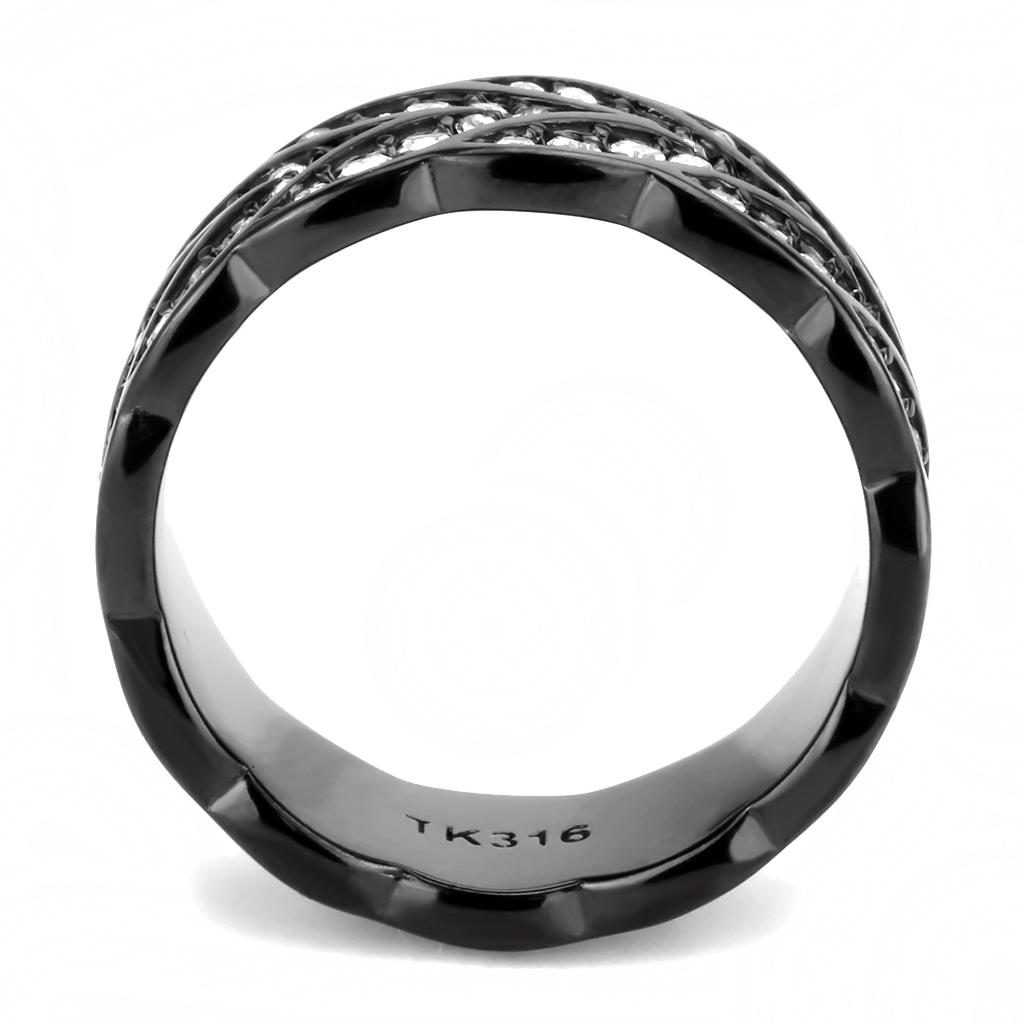 Black Stainless-Steel Ring.