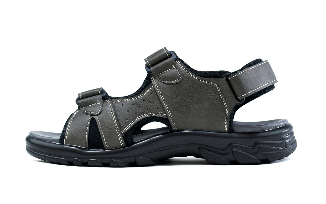 Men's Strappy Summer Sandals Grey.