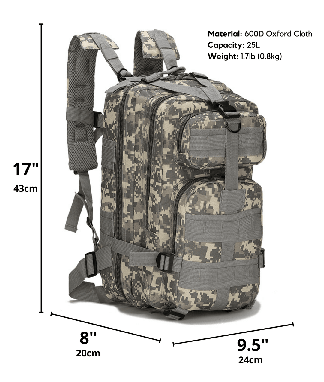 ACU Camouflage Backpack