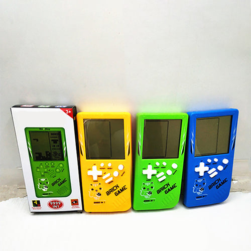 Tetris Handheld Game Player Yellow.