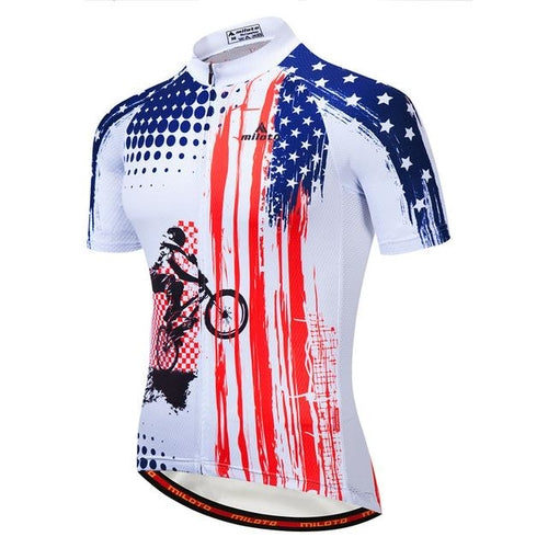 Men Shirt Breathable MTB Cycling jersey.